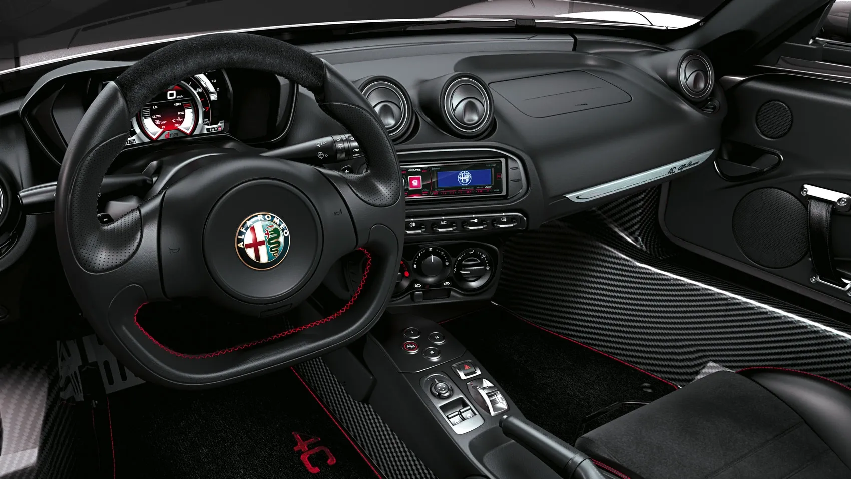 Interior Alfa Romeo 4C Spider