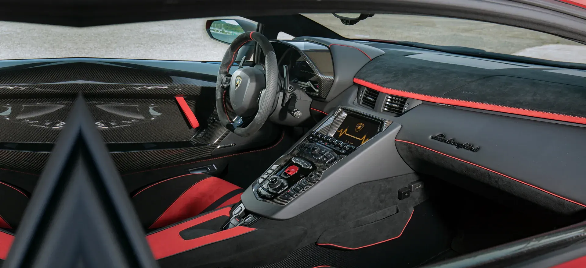 Interior Lamborghini Aventador SVJ