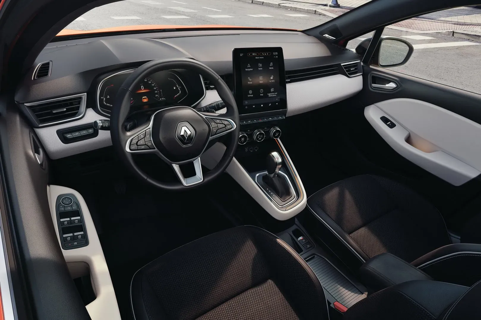 Interior Renault Clio 2023 Renace 