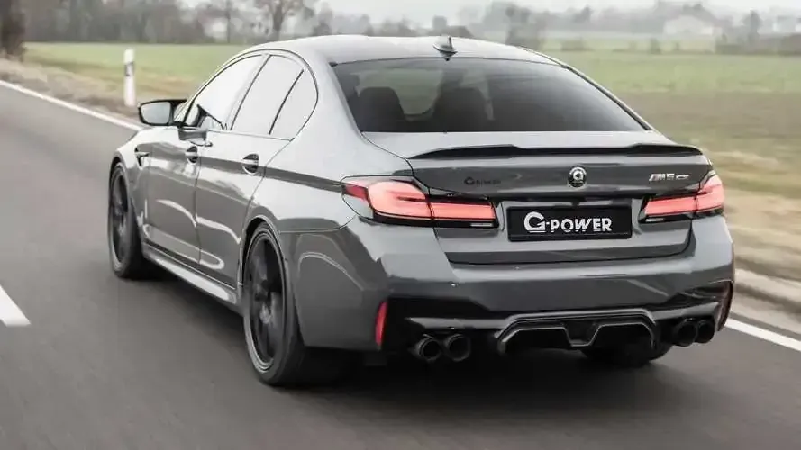 Parte Trasera BMW M5 Gris