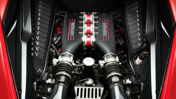 Motor Ferrari 458 Speciale