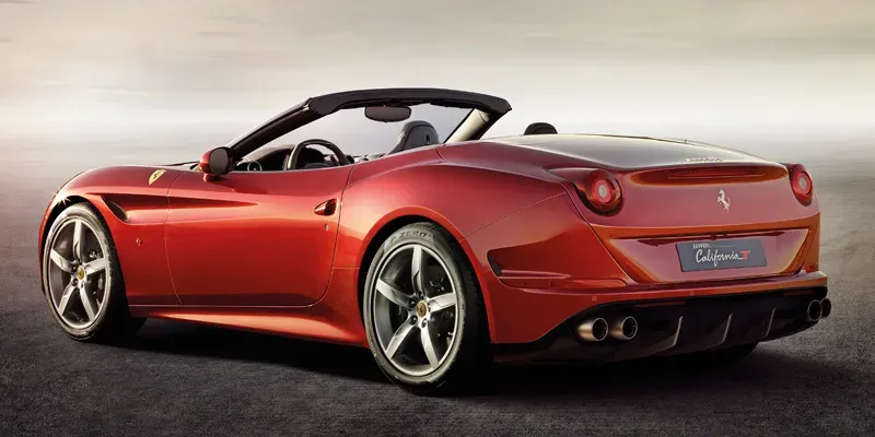 Parte Trasera Ferrari California T 2014 Rojo