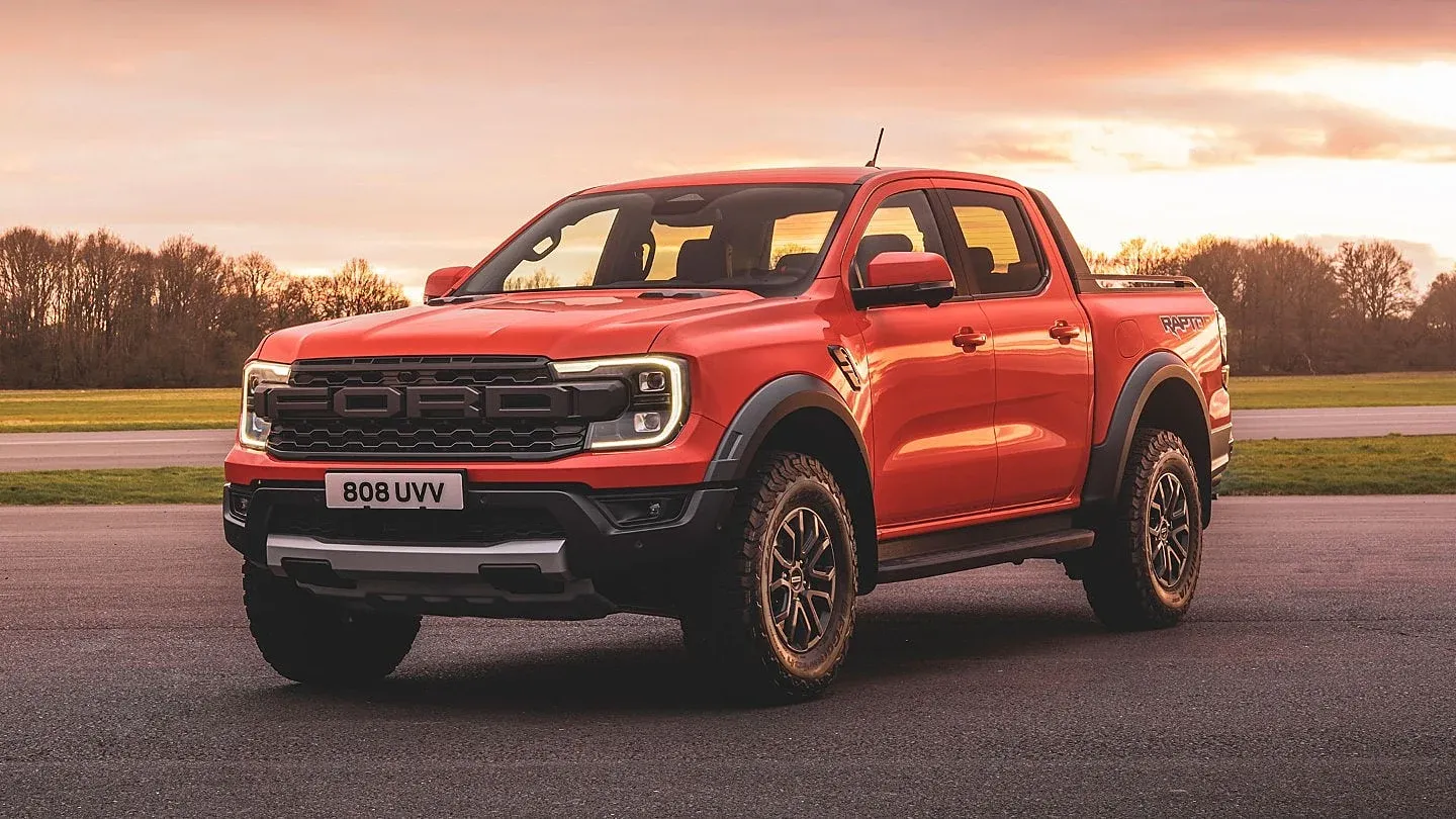 Ford Ranger Raptor Rojo