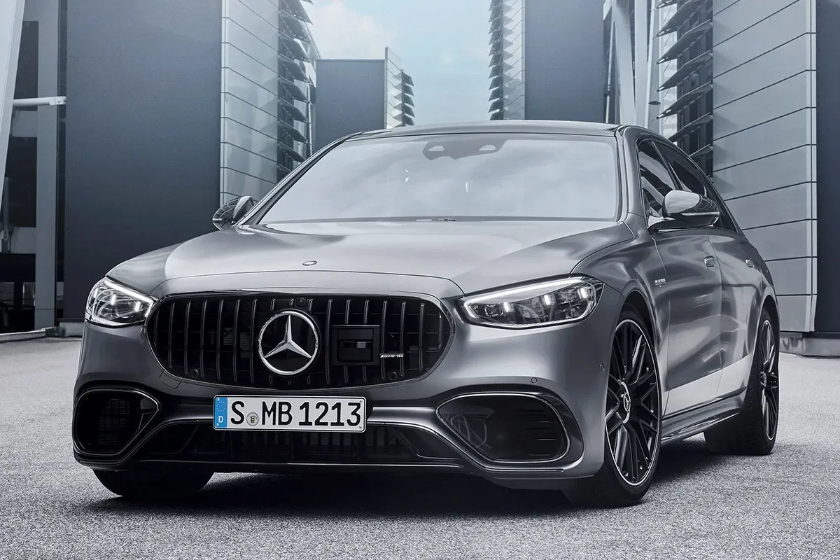 Mercedes S63 AMG Gris