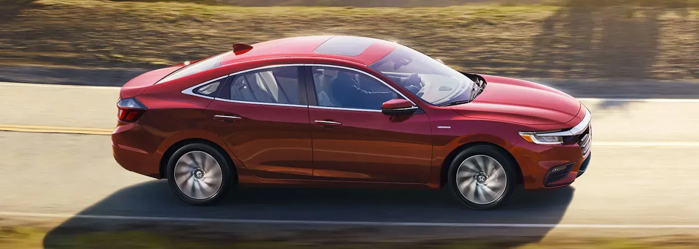 Lateral Honda Insight Rojo