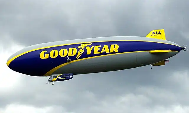 Zeppelin Goodyear Blimp