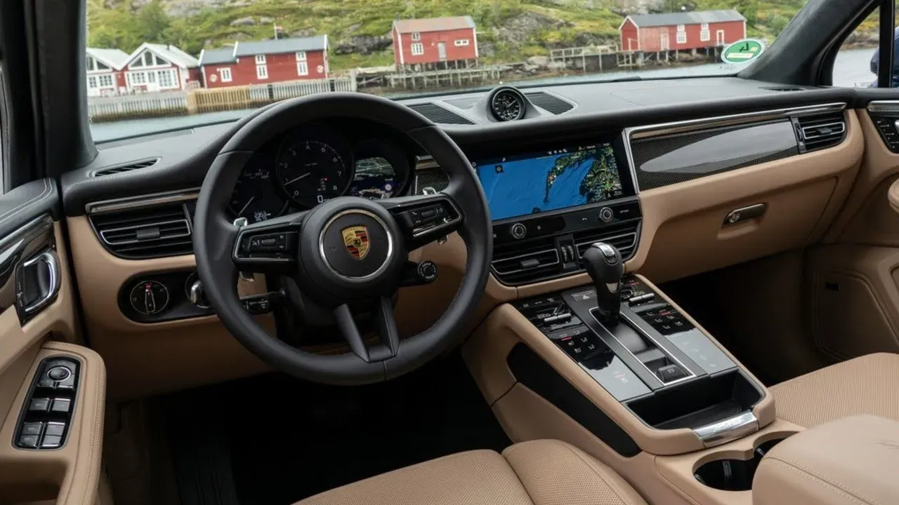 Interior Porsche Macan Turbo 2023