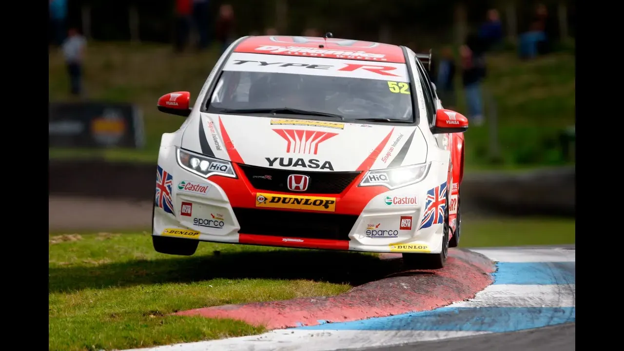 Honda Civic Type R BTCC en Silverstone 2015