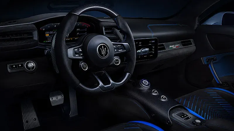 Interior Maserati MC20 