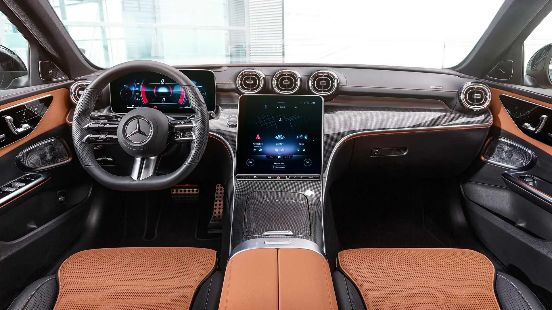 Interior Mercedes-Benz Clase C 2022