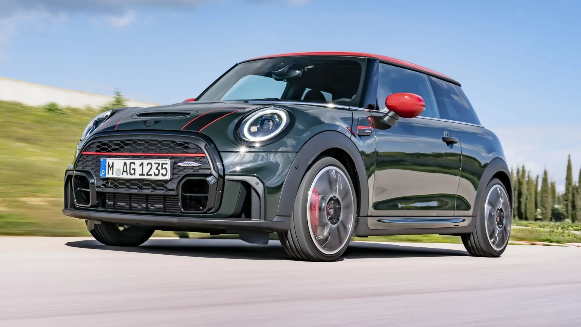 Mini Cooper John Cooper Works Verde