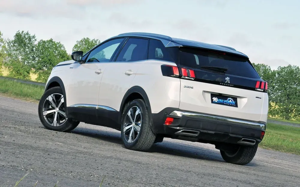 Parte Trasera Peugeot 3008 GT-Line Blanco