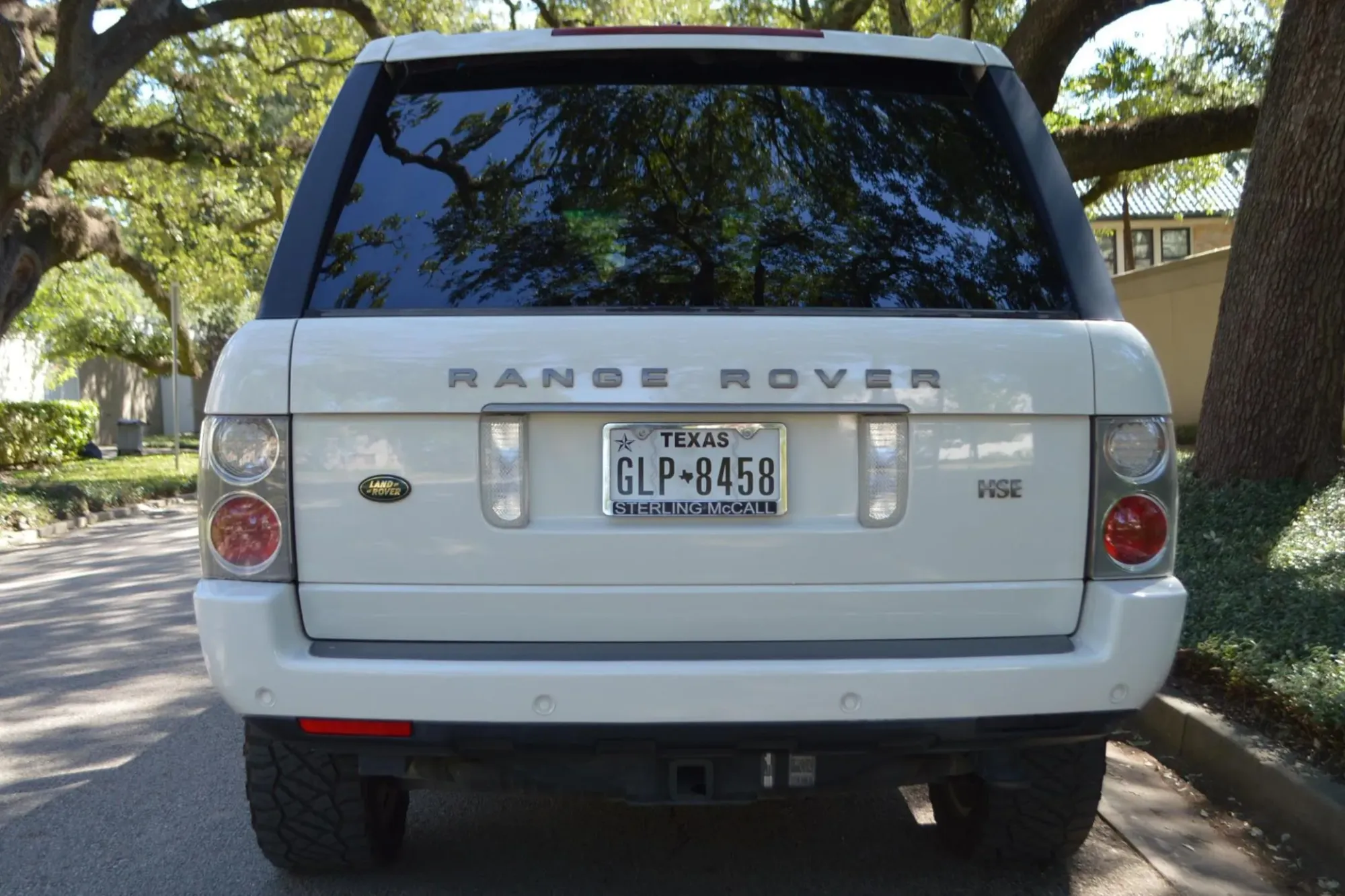 Parte Trasera Range Rover 2006 Blanco