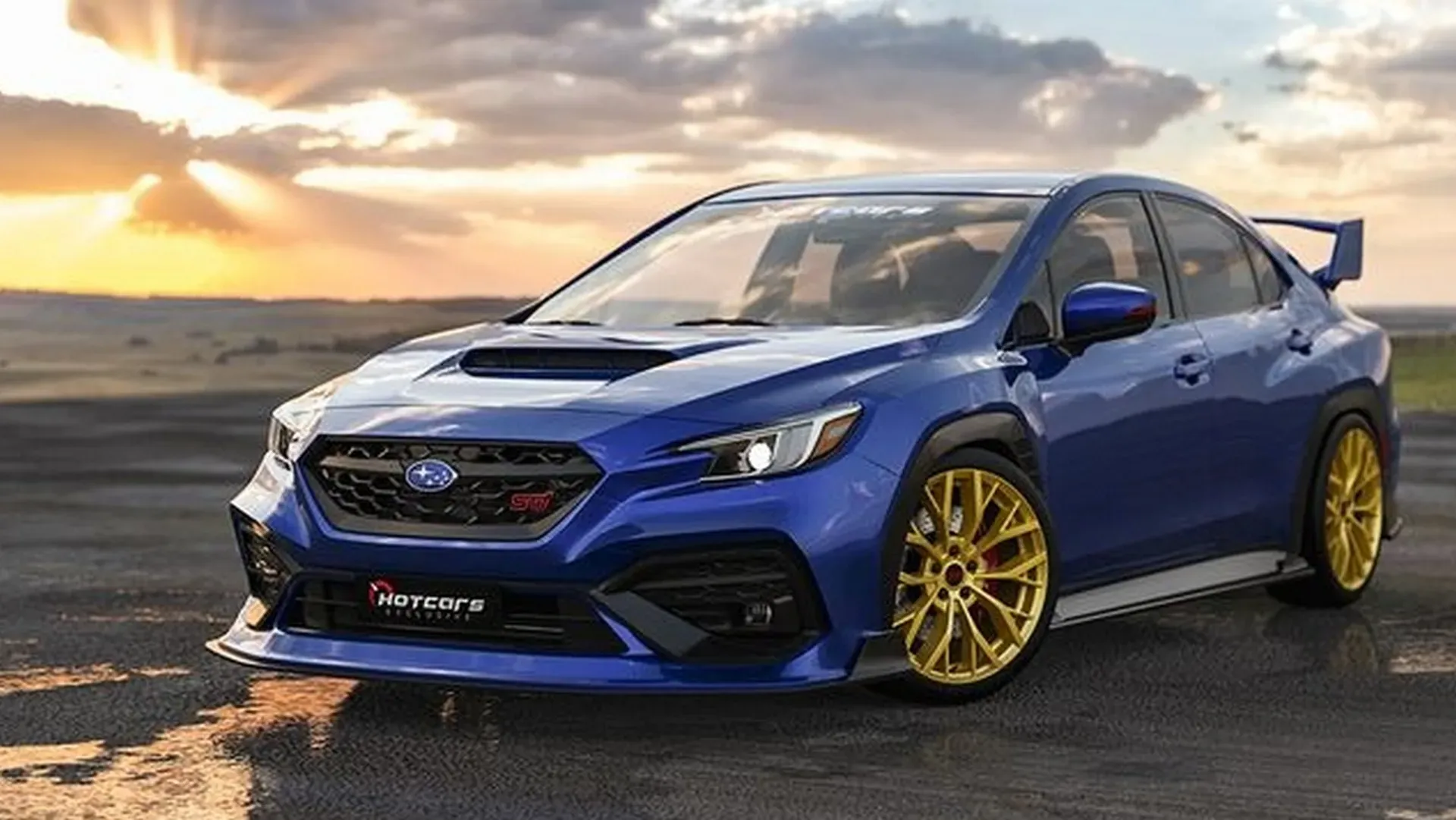 Subaru Impreza WRX STI Azul