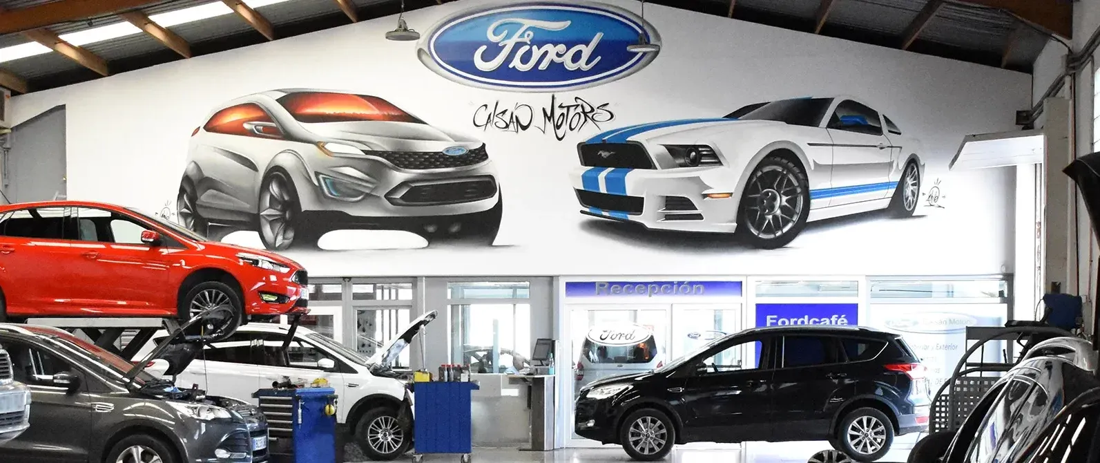 Autos En Taller Ford