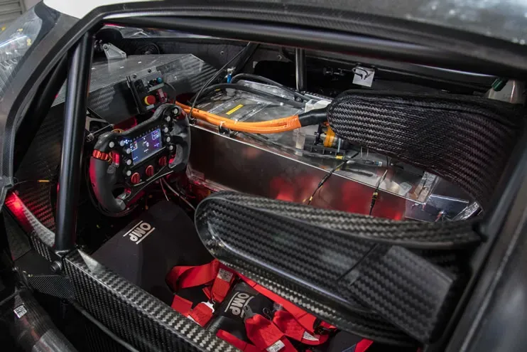 Interior Volkswagen ID.R Pikes Peak