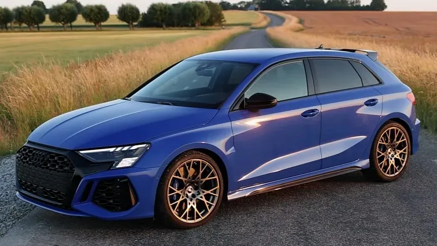 Audi RS3 Performance Edition Azul