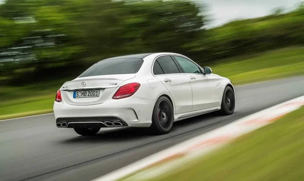 Parte Trasera Mercedes-Benz C 63 AMG Blanco