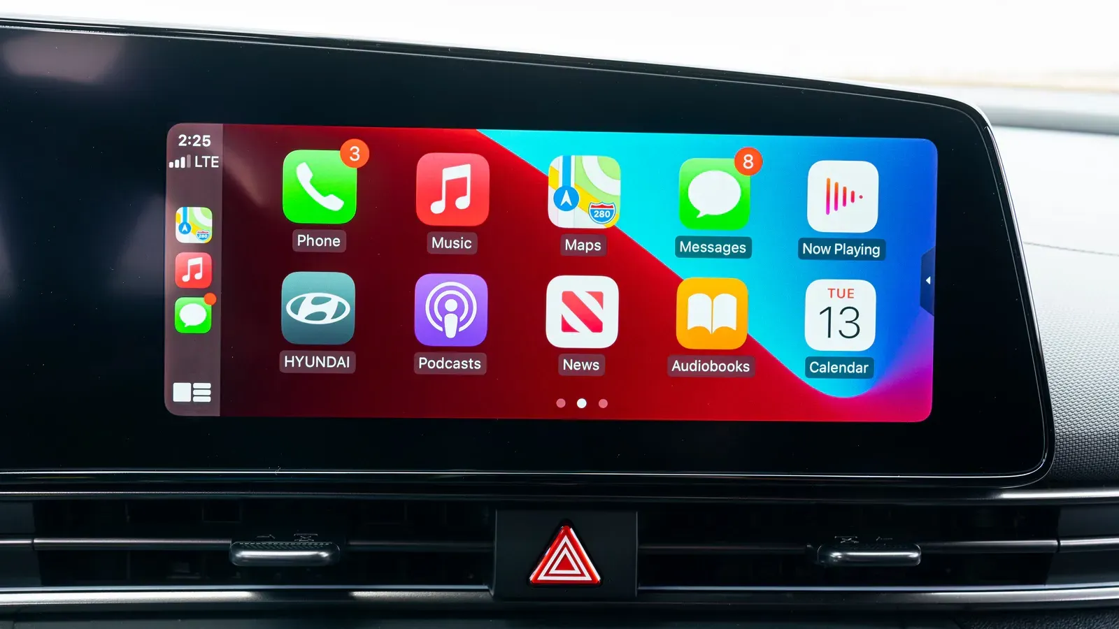 Pantalla con Apple CarPlay