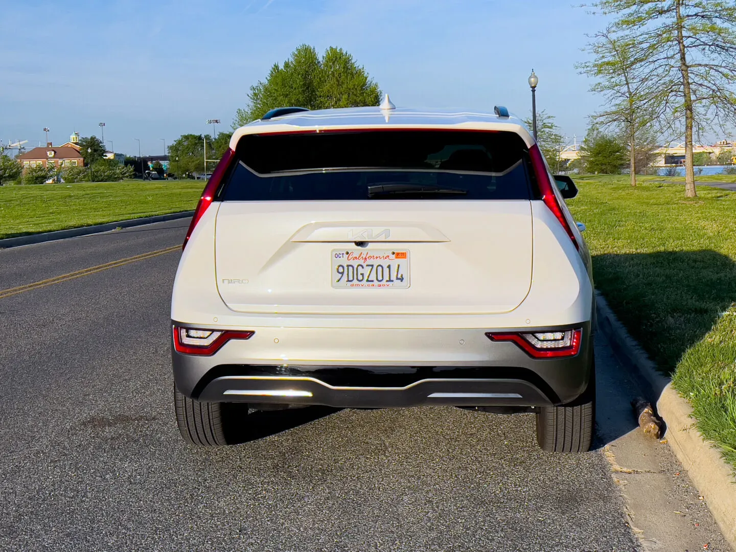 Parte Trasera Kia Niro EV Blanco