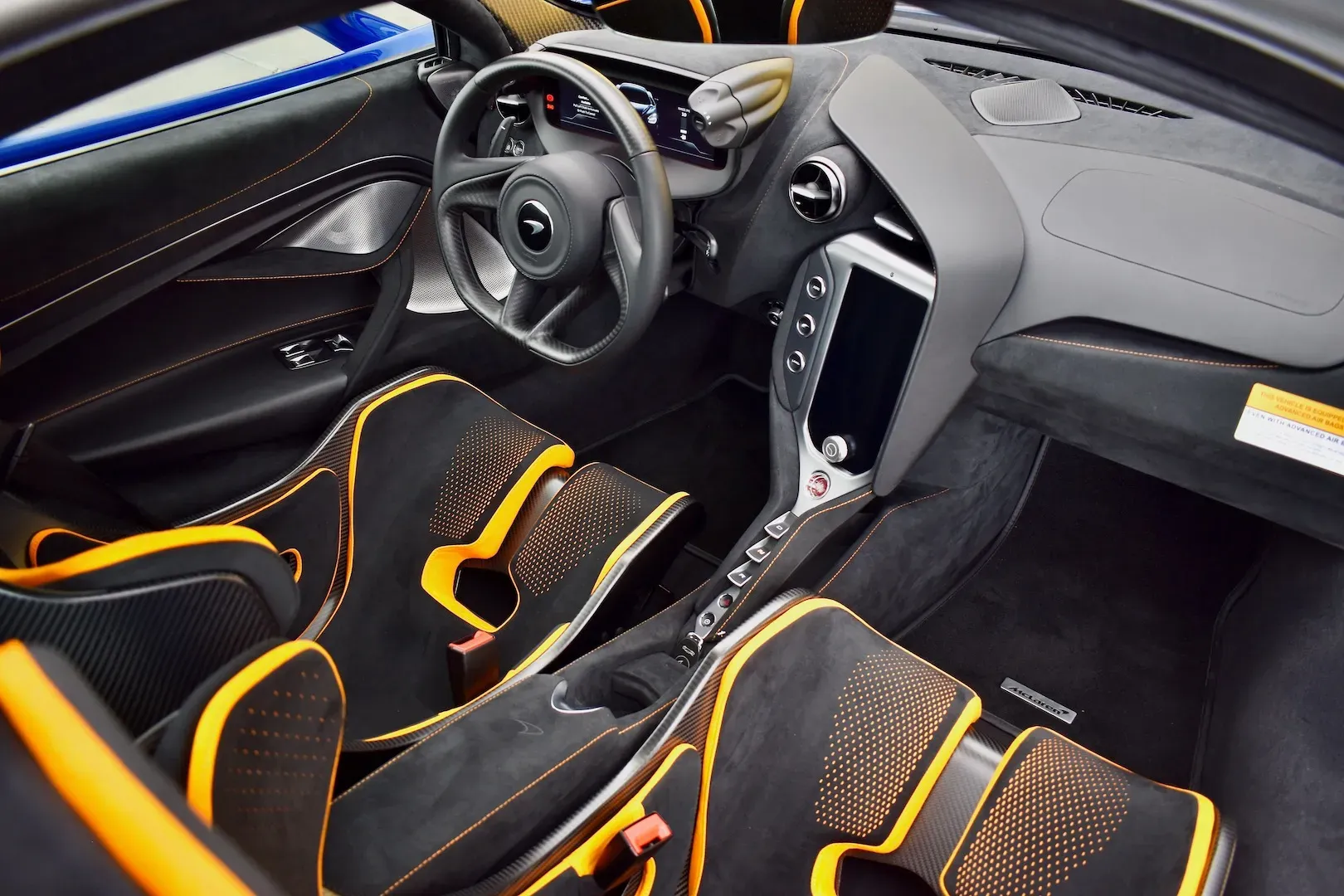 Interior McLaren 750S