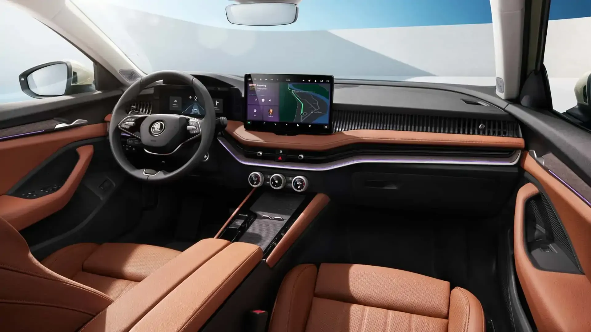 Interior Skoda Superb