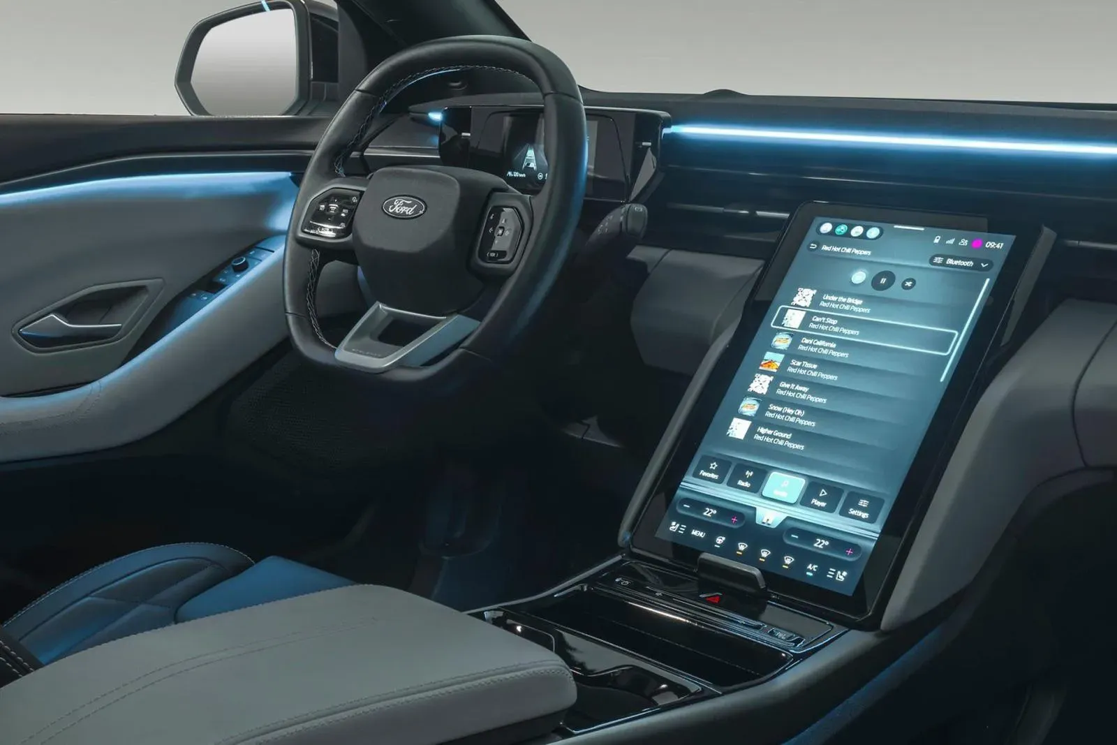 Interior Ford Explorer Eléctrico