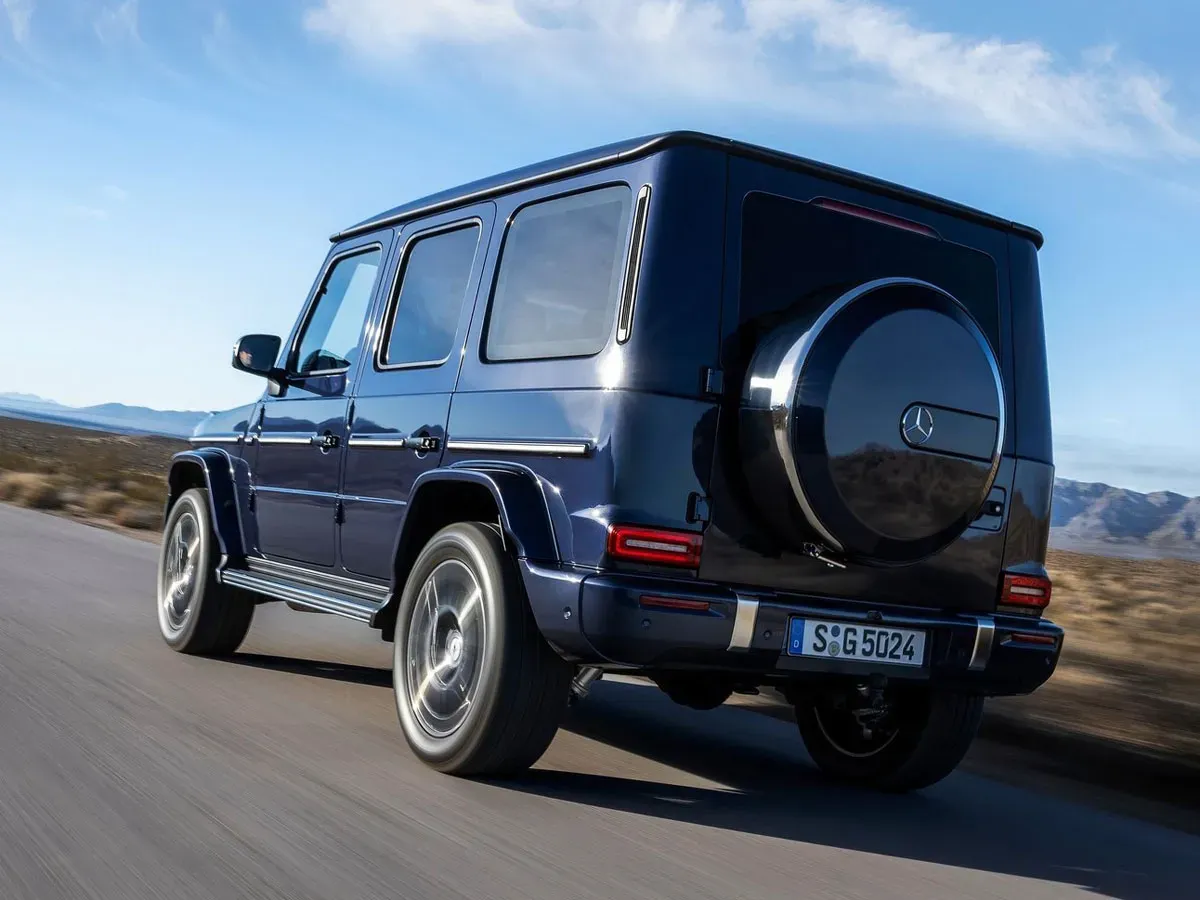 Parte Trasera Mercedes Clase G Azul