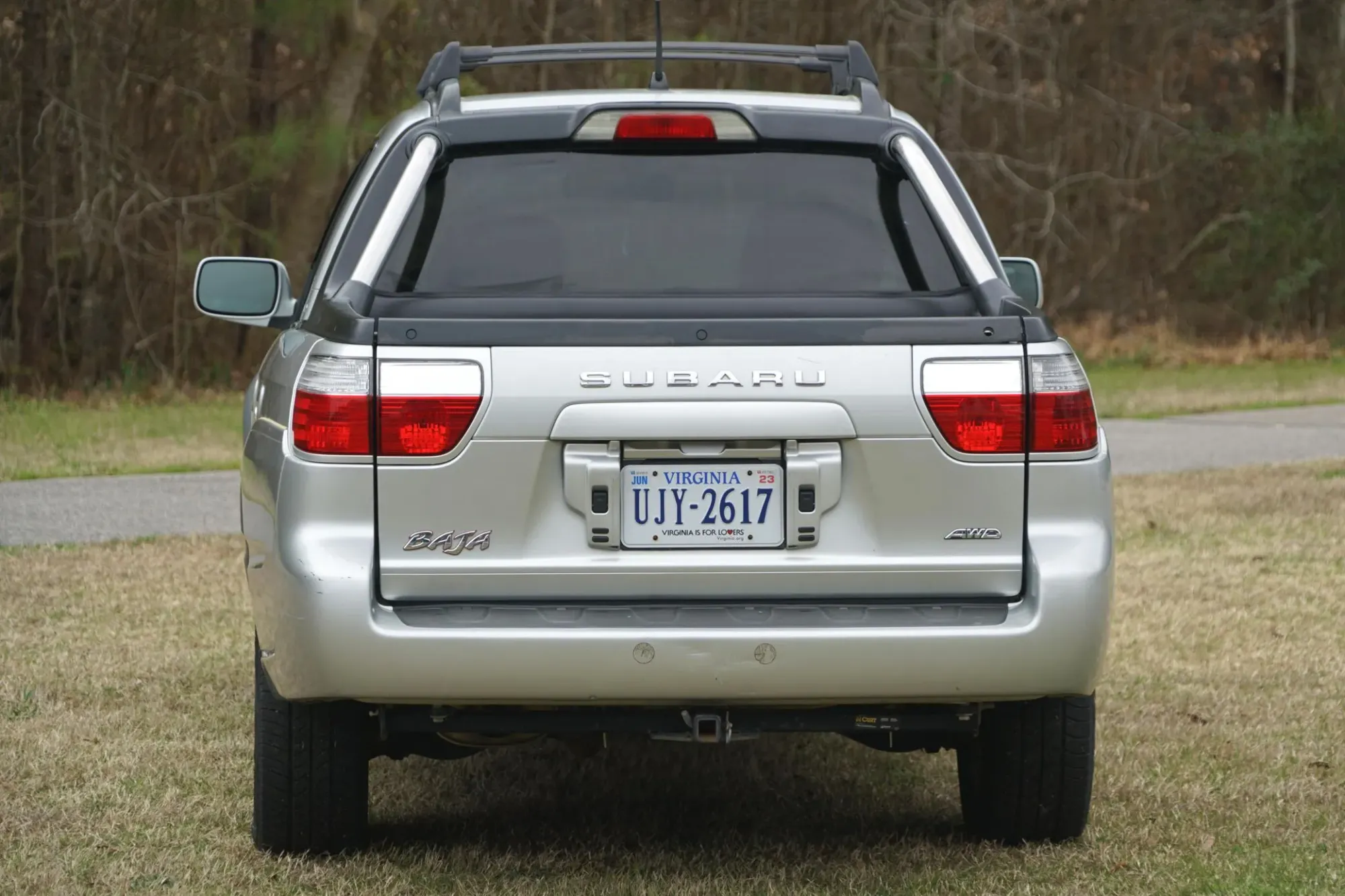 Parte Trasera Subaru Baja Turbo 2006 Plateado