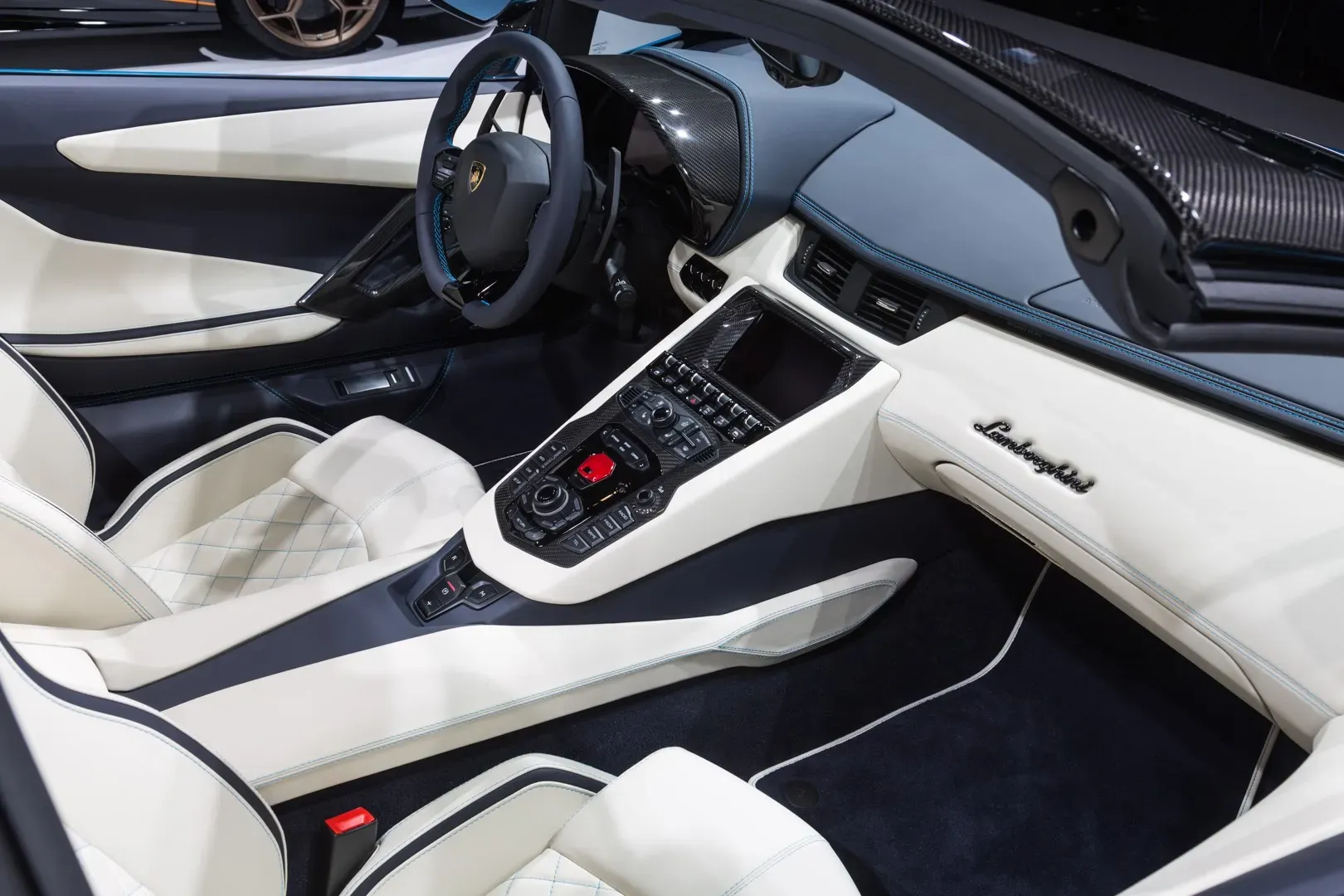 Interior Lamborghini Aventador