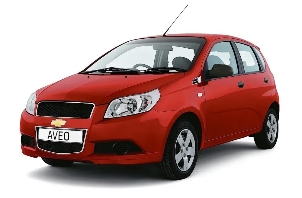 Chevrolet Aveo Rojo