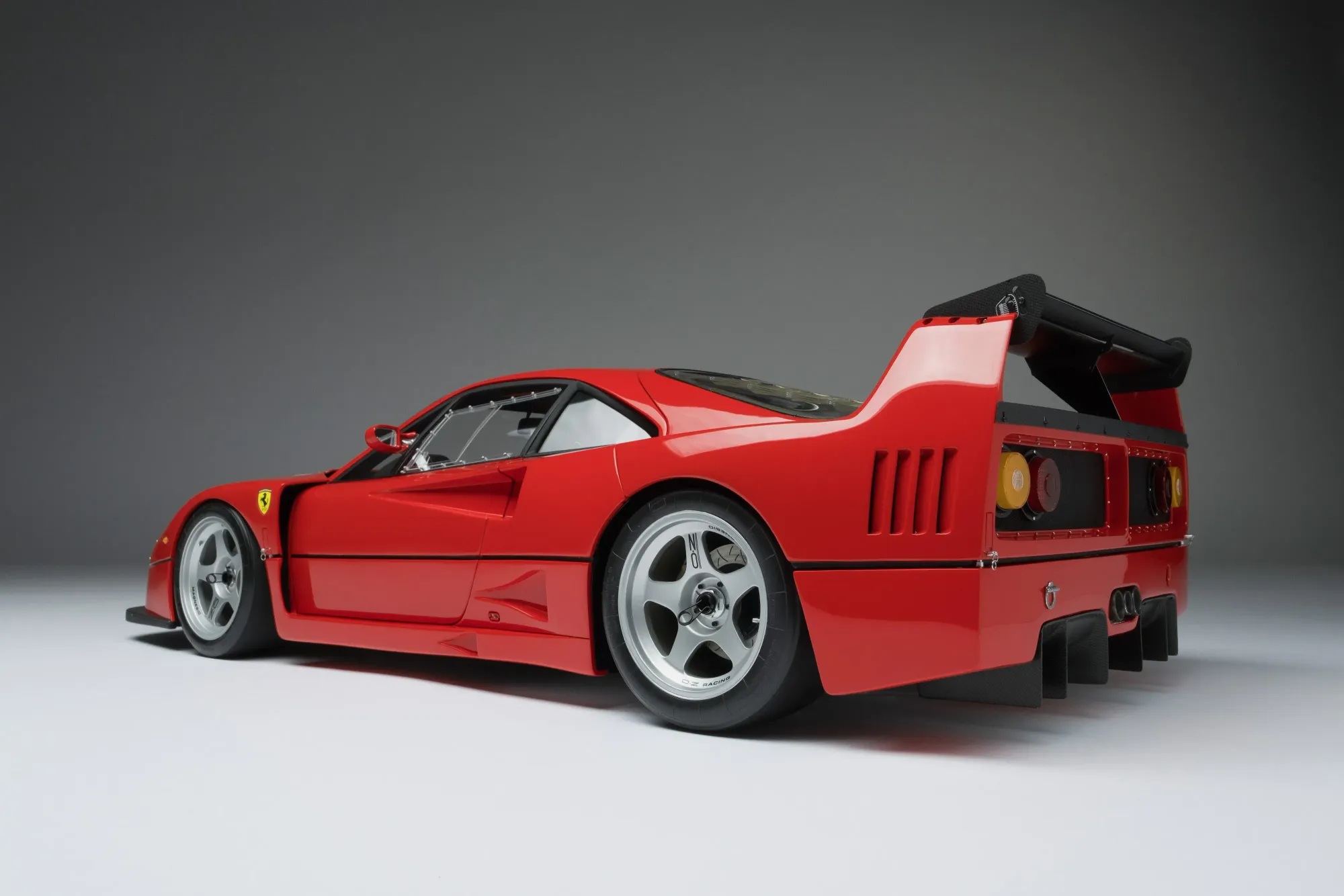 Lateral Ferrari F40 Rojo