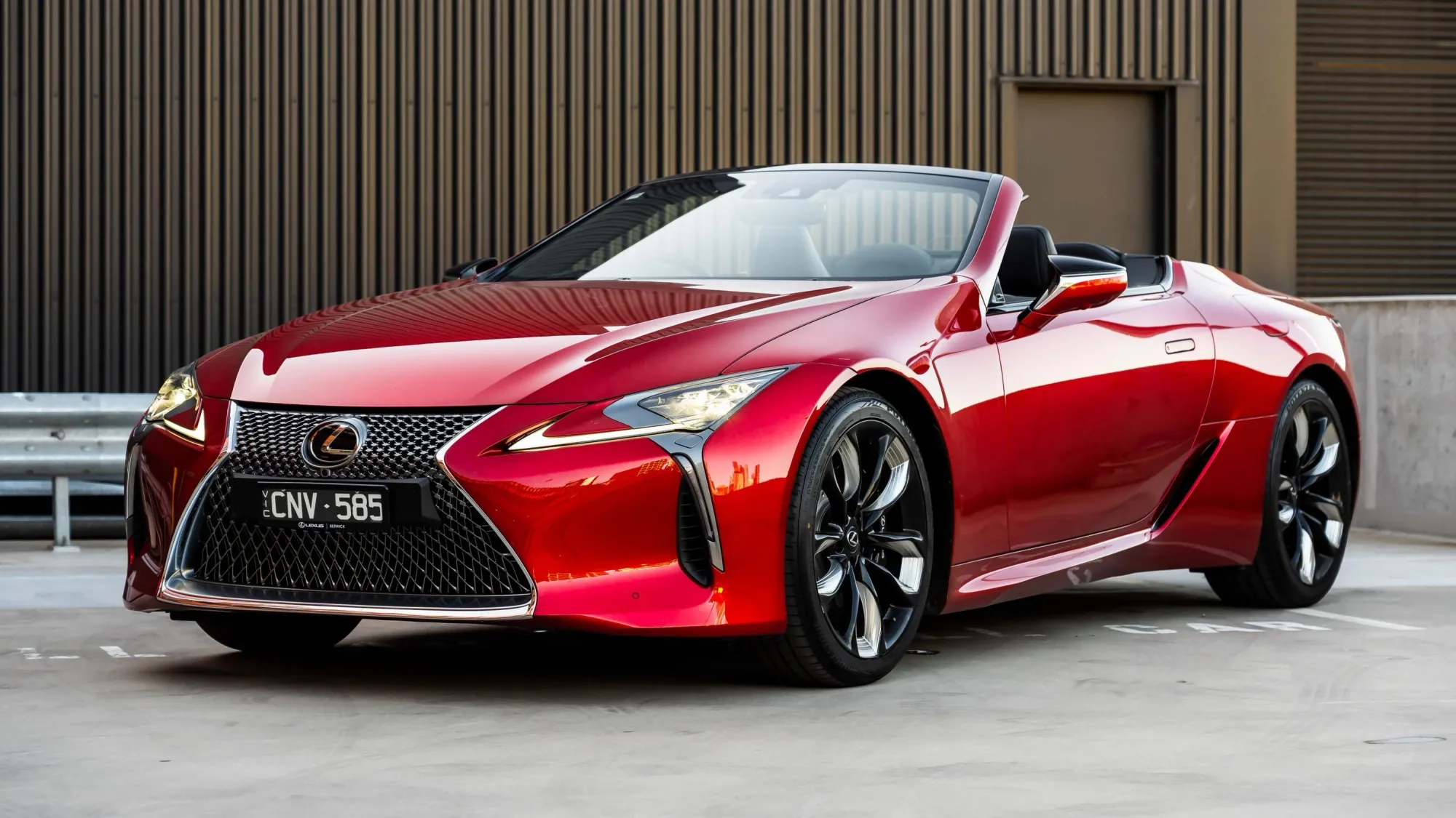 Lexus LC 500 Cabriolet 2024 Rojo