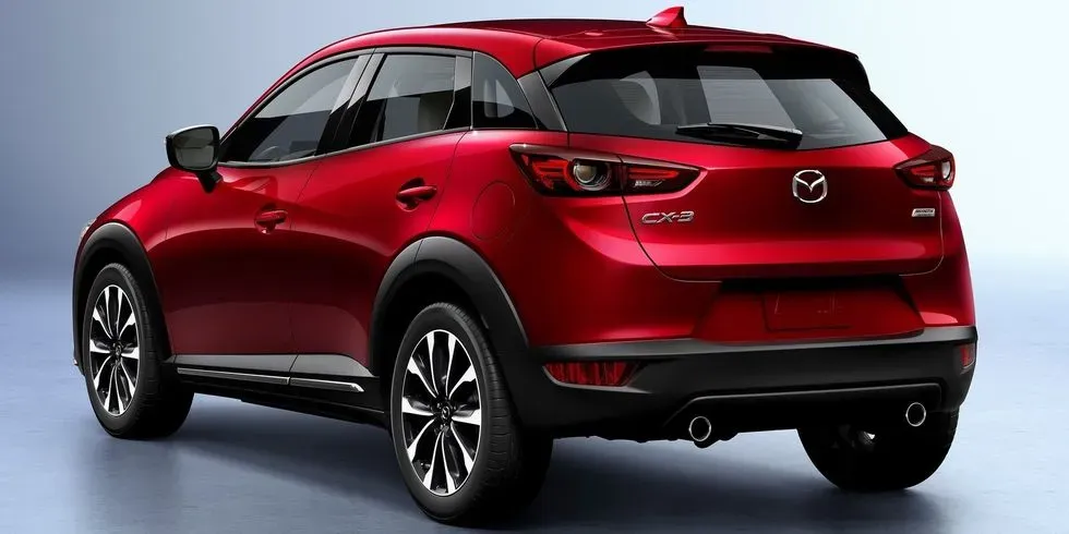 Parte Trasera Mazda CX-3 Rojo