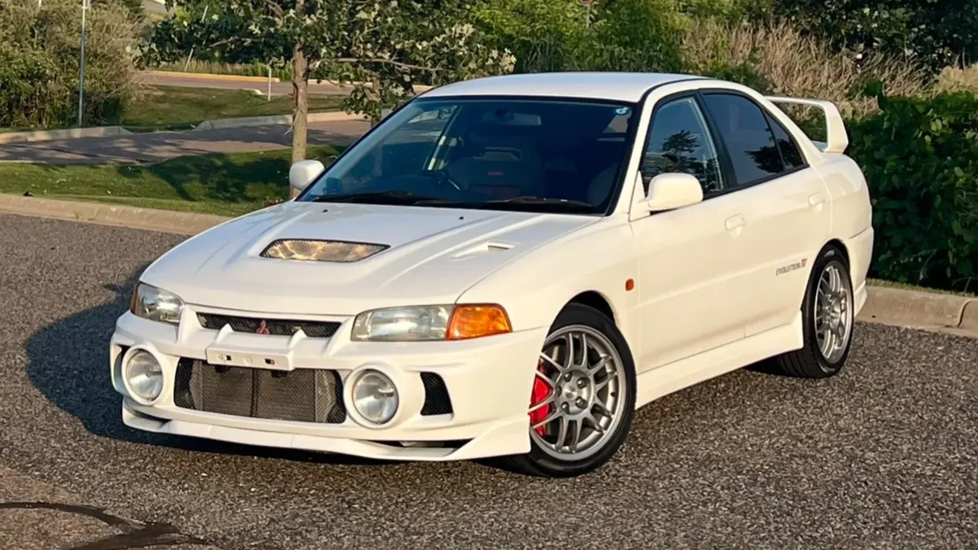 Mitsubishi Lancer Evolution Blanco