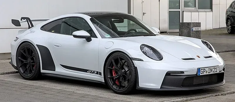 El 911 GT3 RS Blanco