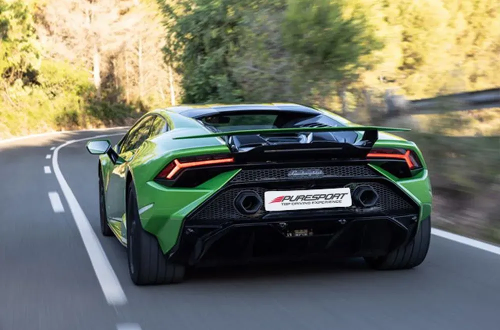 Parte Trasera Lamborghini Huracán Tecnica Verde