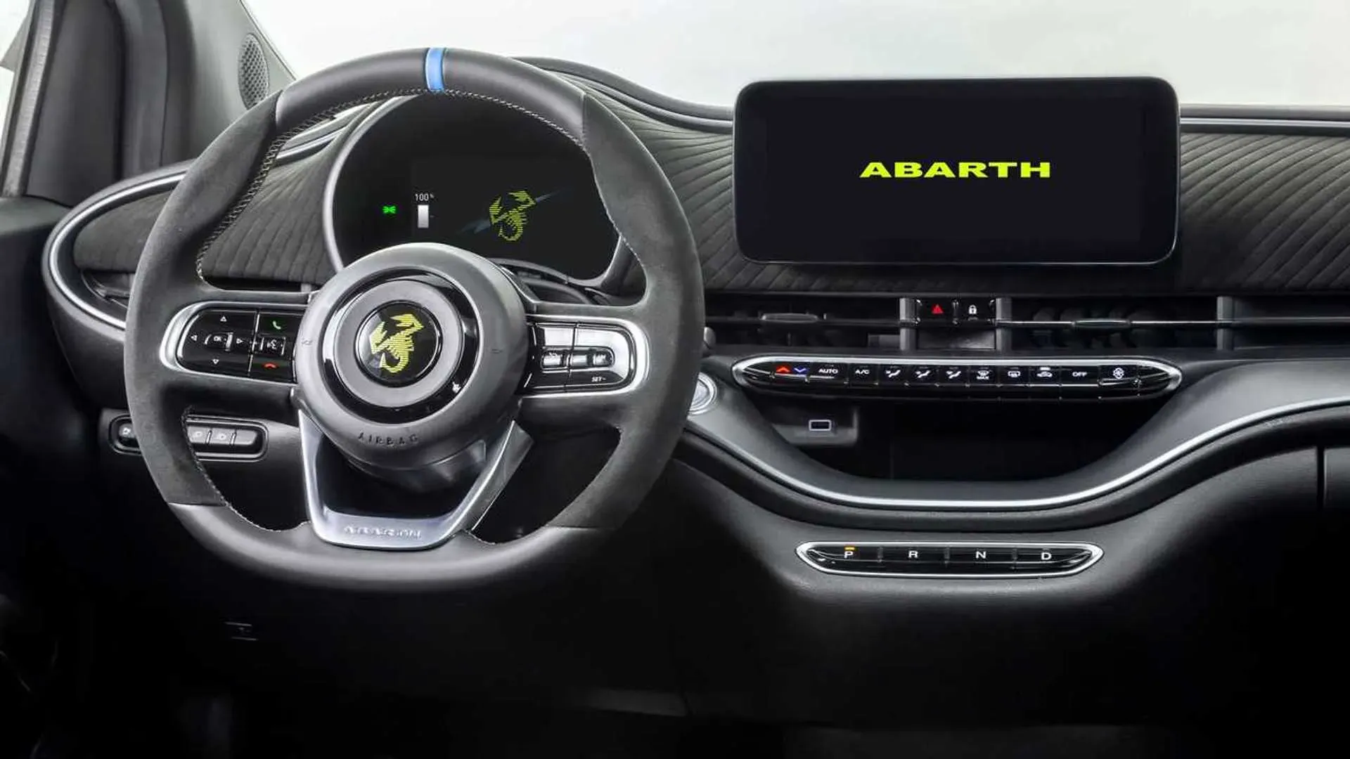 Interior Fiat Abarth 500e