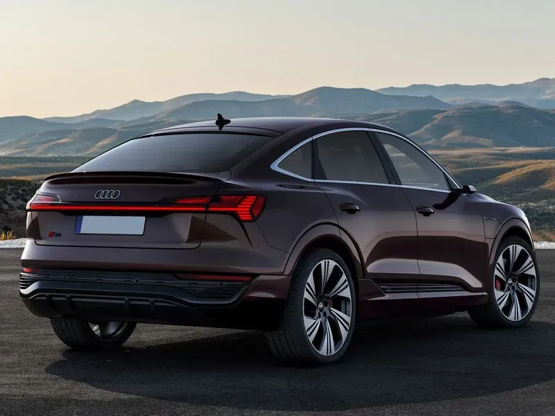 Parte Trasera Audi Q8 Sportback e-tron Gris