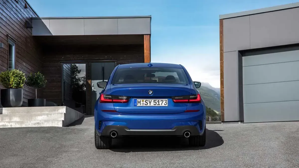 Parte Trasera BMW Serie 3 (G20) 2019 Azul