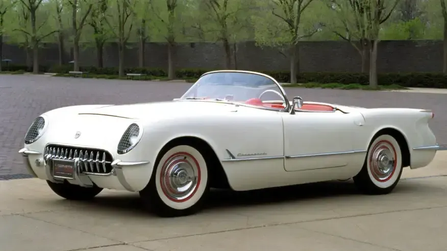 Chevrolet Corvette 1953 Blanco