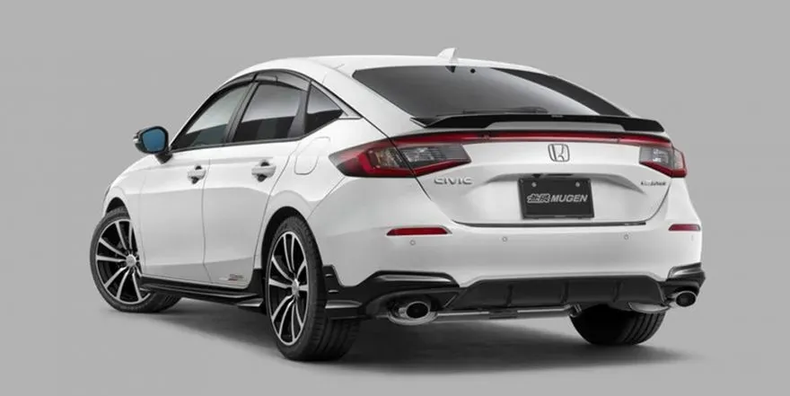 Parte Trasera Honda Civic 2022 Blanco