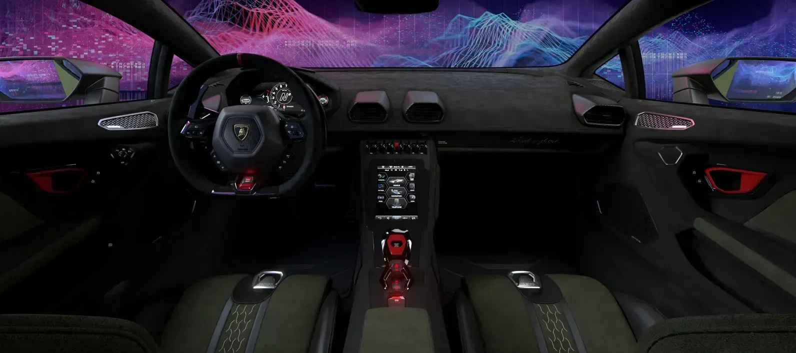 Interior Lamborghini Huracán Sterrato