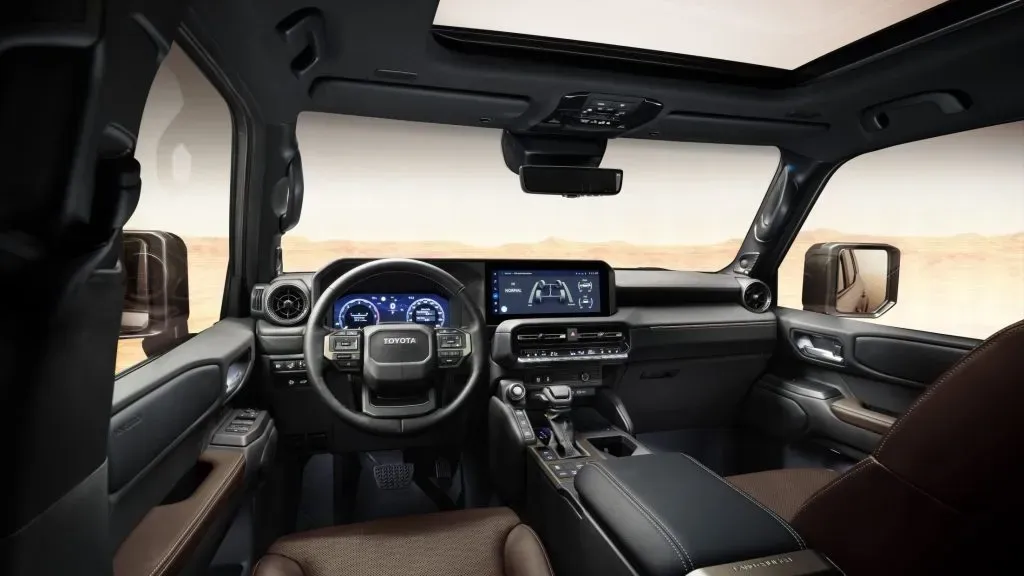 Interior Toyota Land Cruiser 2024