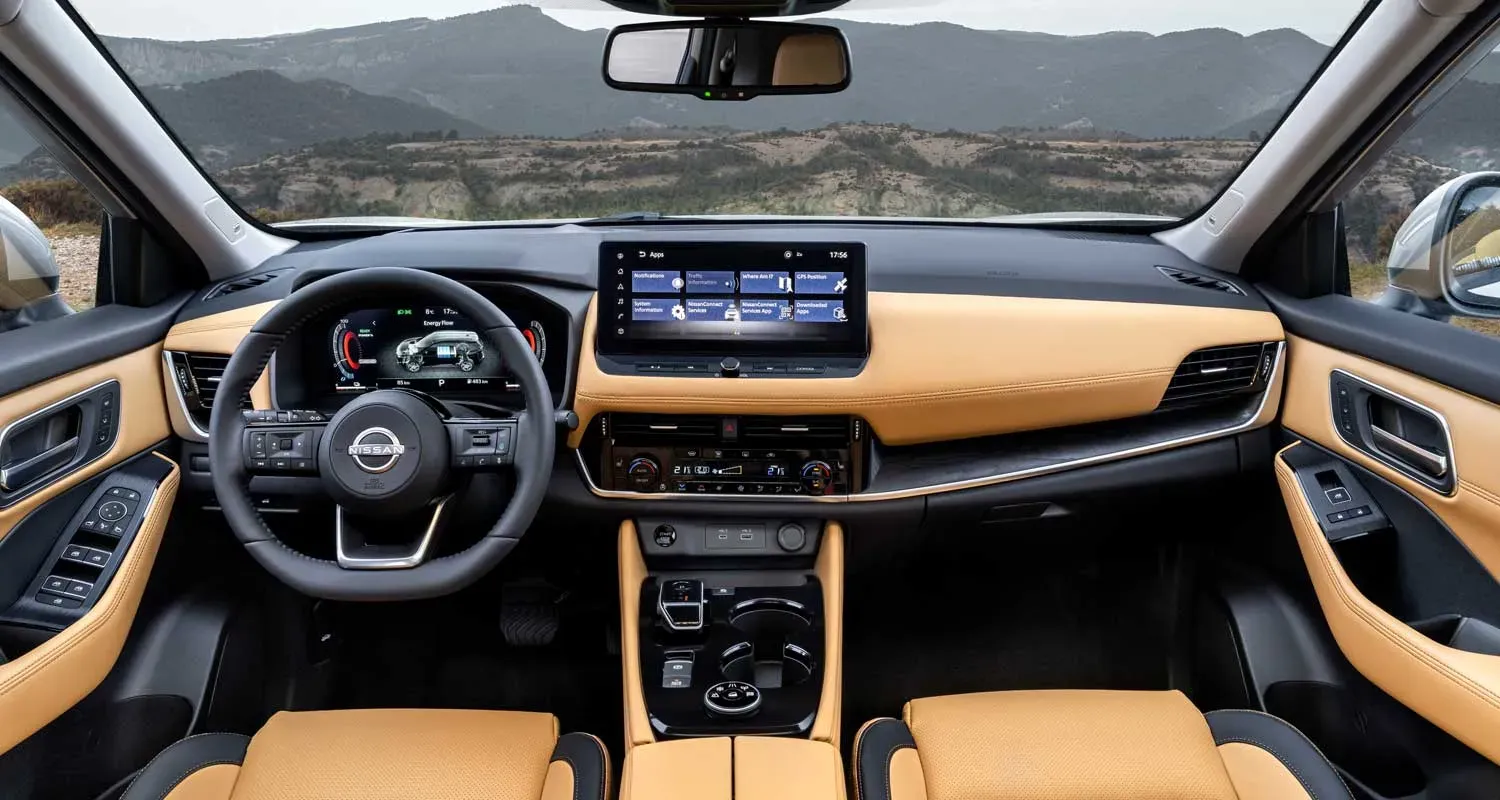 nissan x-trail 2023 interior