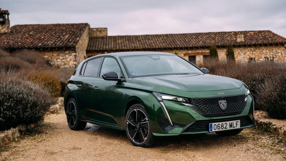 Peugeot 308 Eléctrico Verde