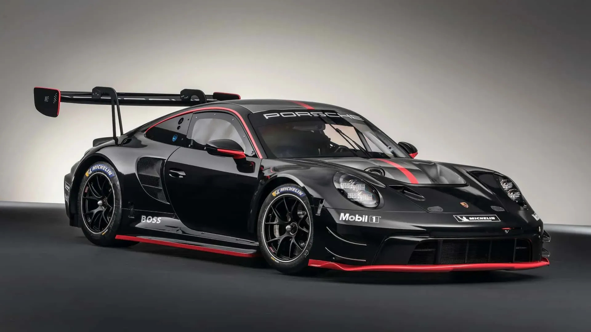 Porsche 911 GT3 R Rennsport Negro