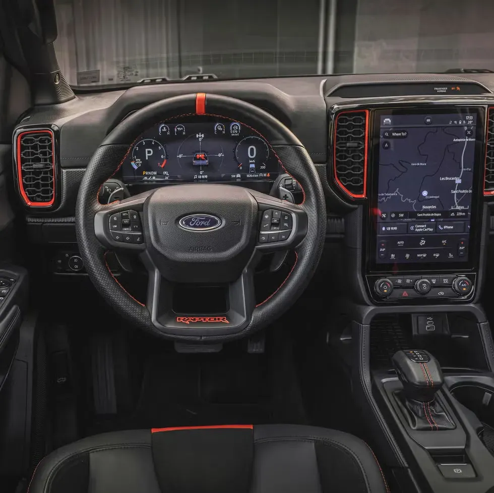 Interior Ford Ranger Raptor 2023