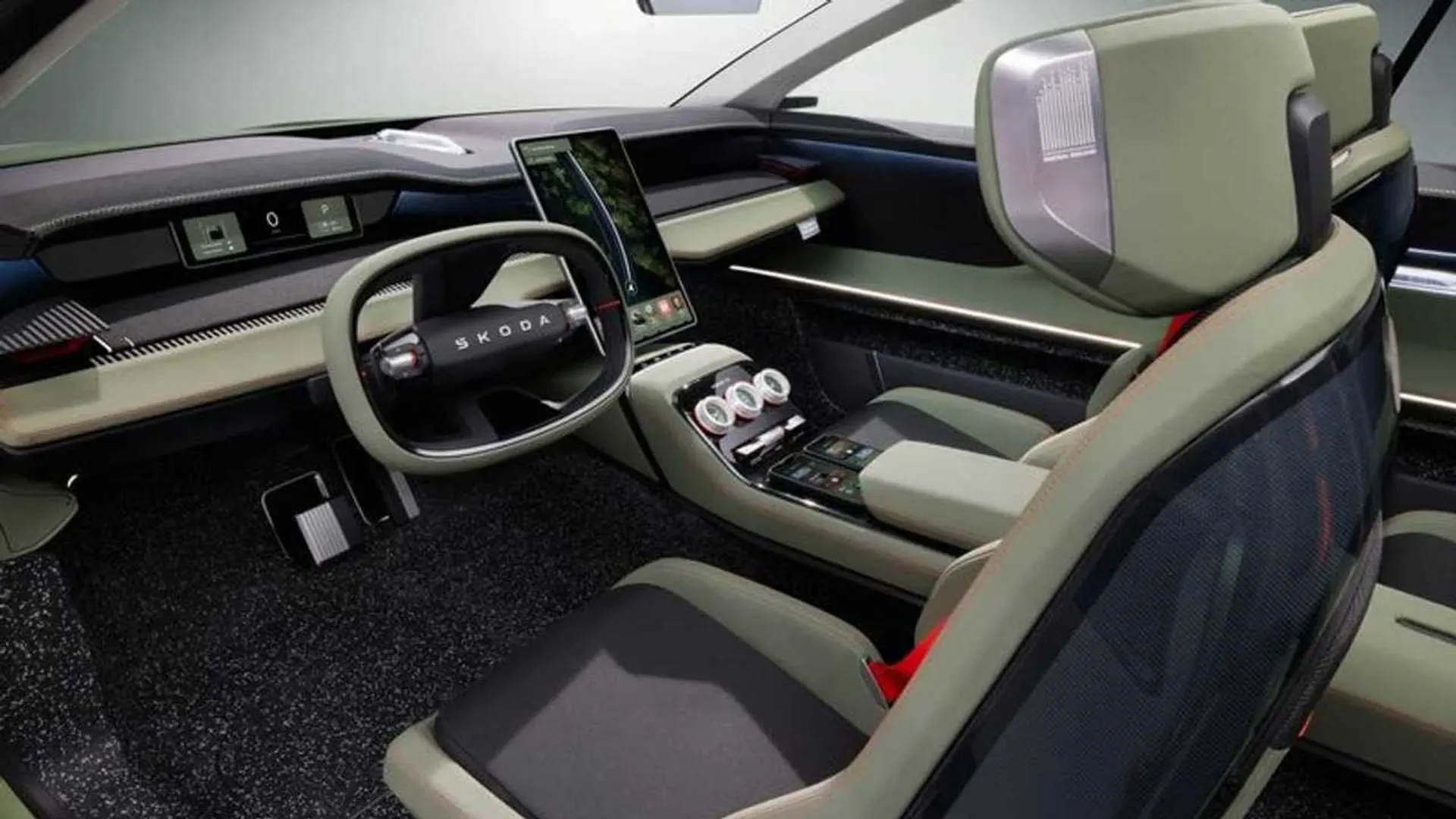 Interior Skoda Vision 7S