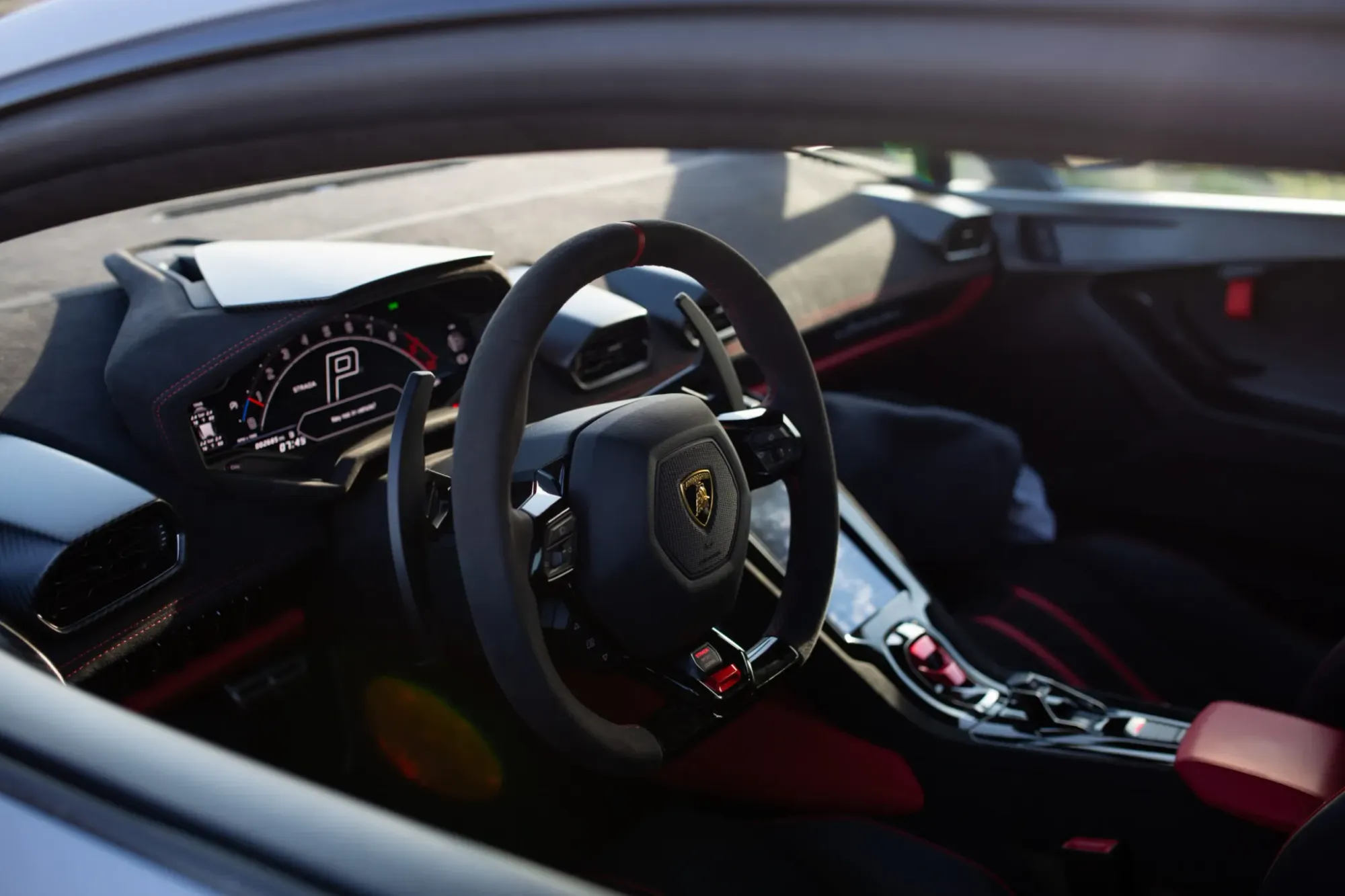 Interior Lamborghini Huracán Tecnica